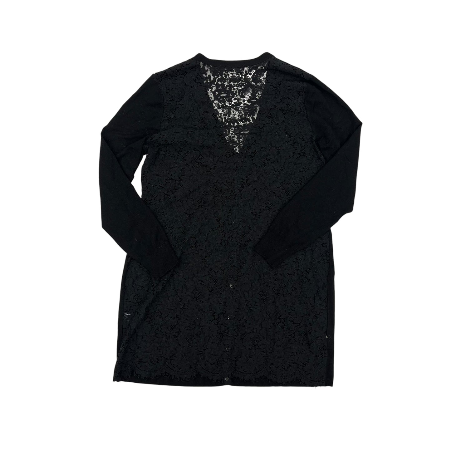 Sweater Cardigan By White House Black Market In Black, Size:Xl