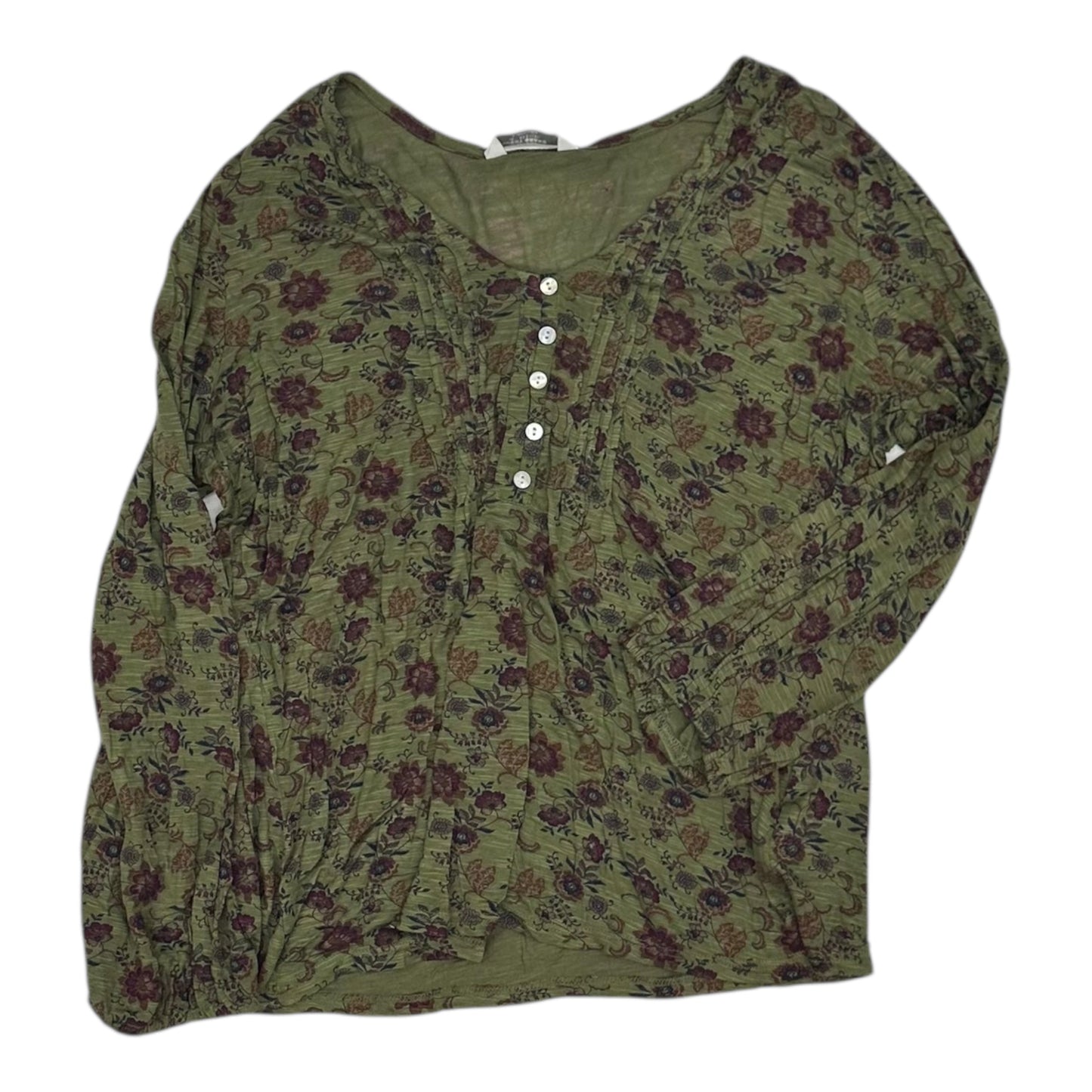 Top Ls By Lucky Brand In Green, Size:S