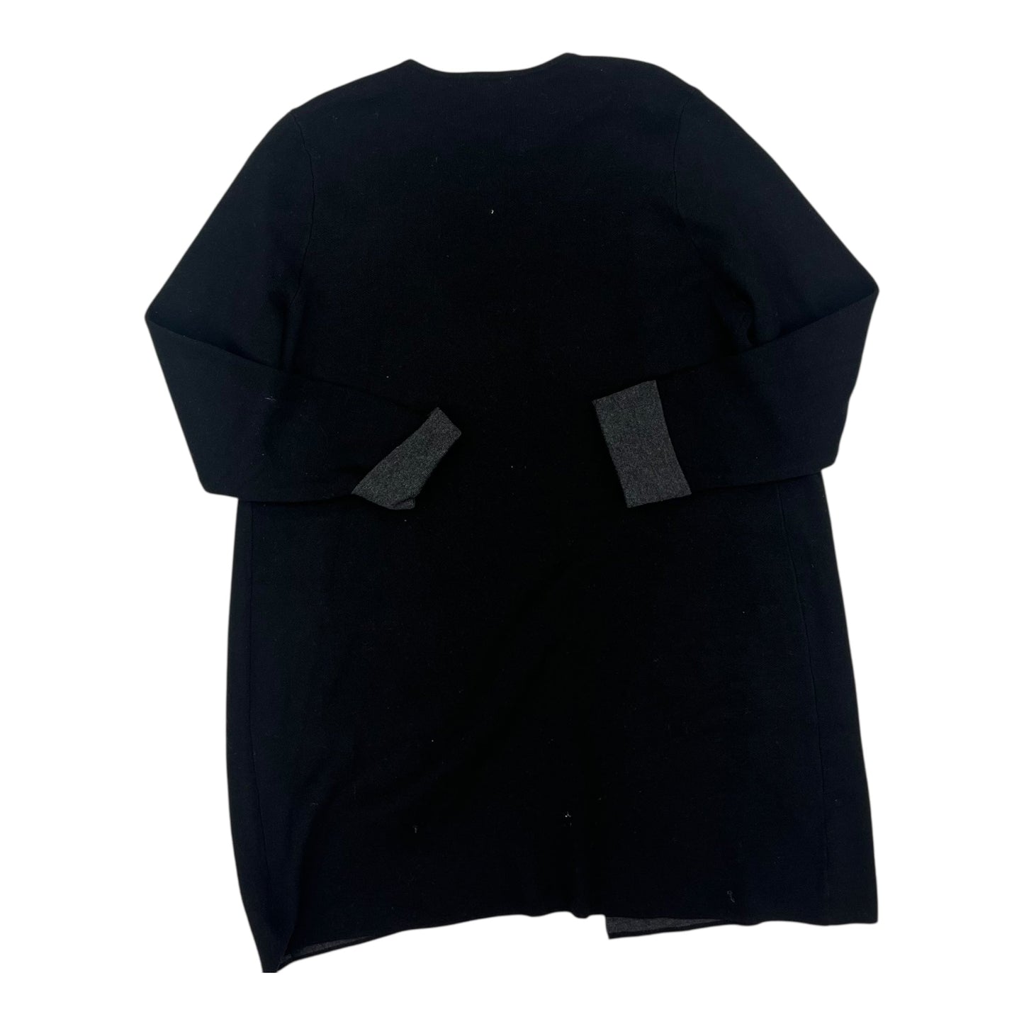 Sweater Cardigan By Nine West In Black, Size:Xxl