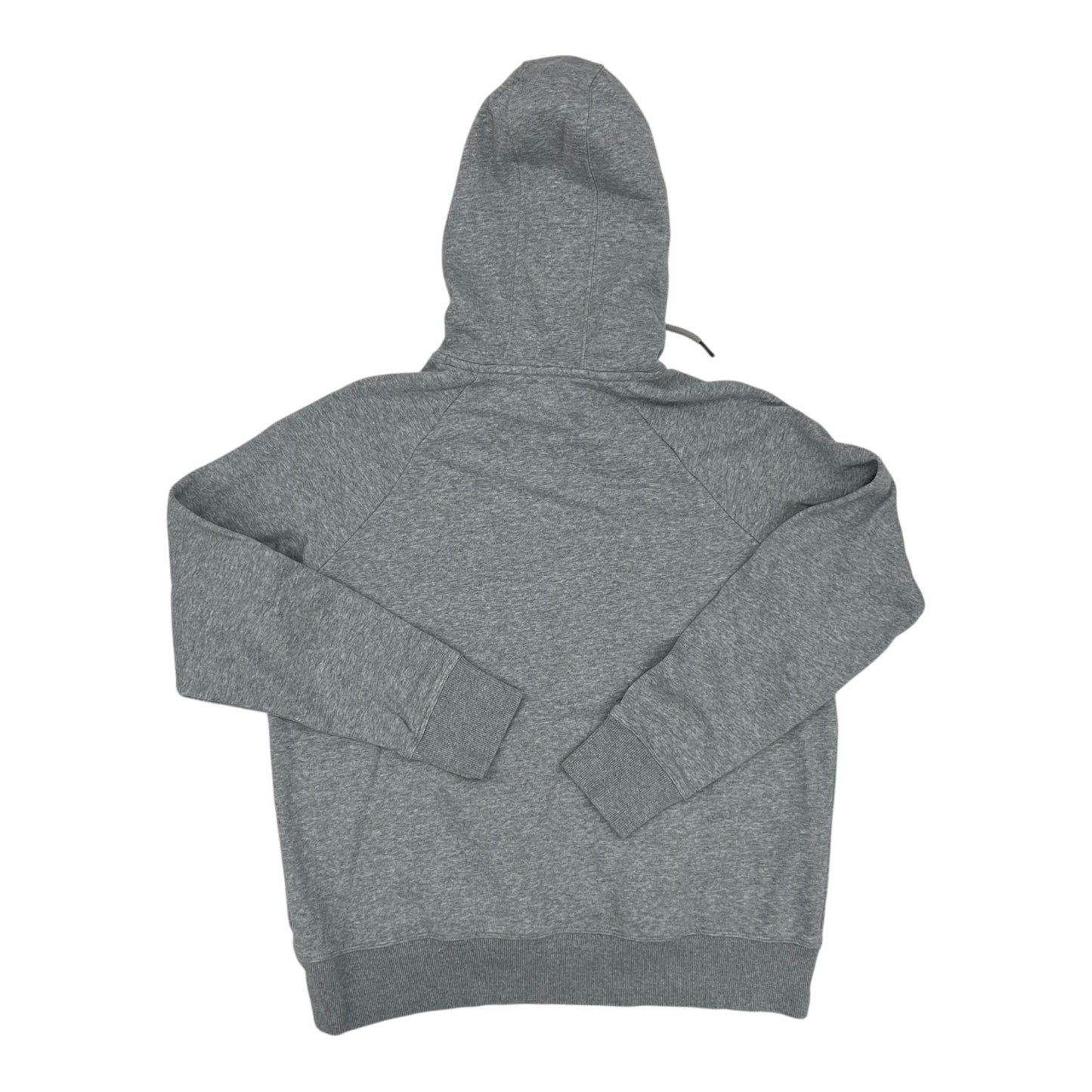 Athletic Sweatshirt Hoodie By Under Armour In Grey, Size:L