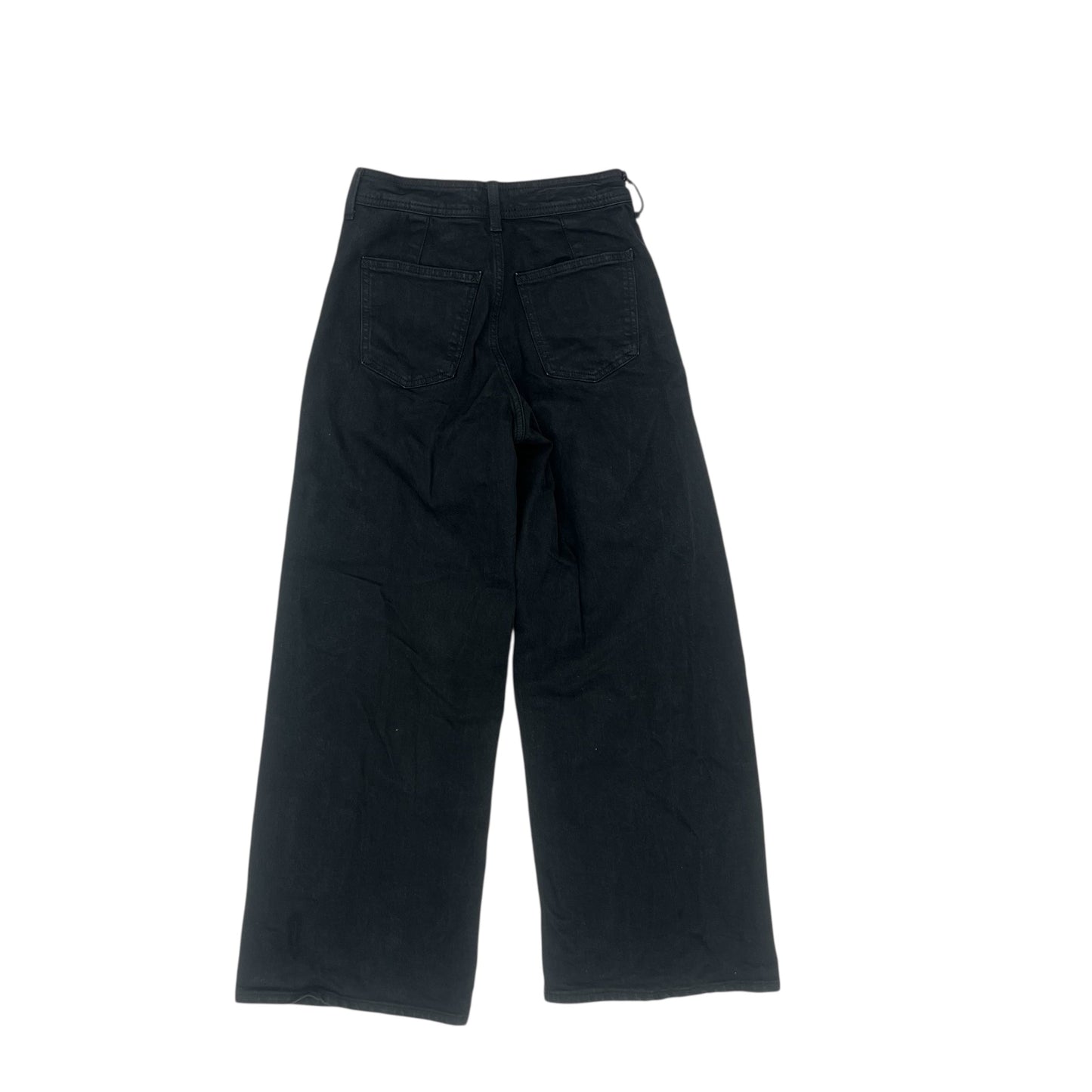 Jeans Wide Leg By Universal Thread In Black Denim, Size:2