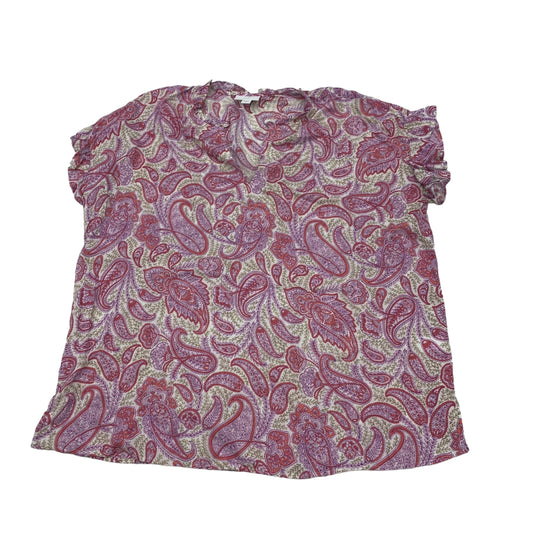 PURPLE J. JILL TOP SS, Size M