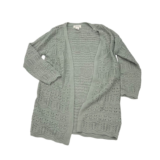 GREEN CARDIGAN by JESSICA SIMPSON Size:XS