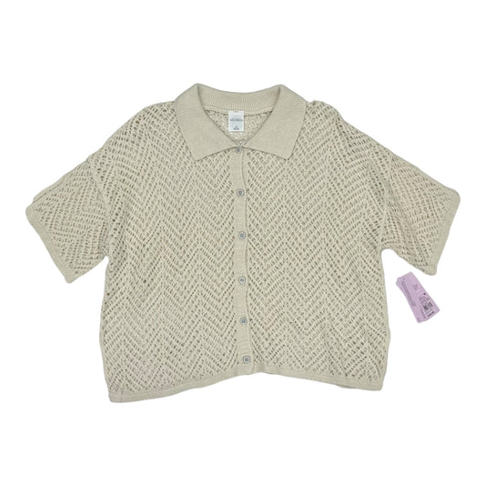 Sweater Ss By Wild Fable In Cream, Size:M