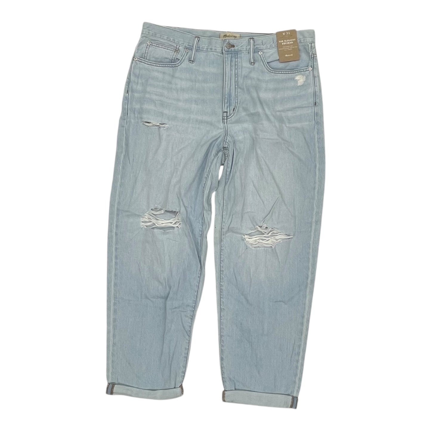 Jeans Boyfriend By Madewell In Blue Denim, Size:12