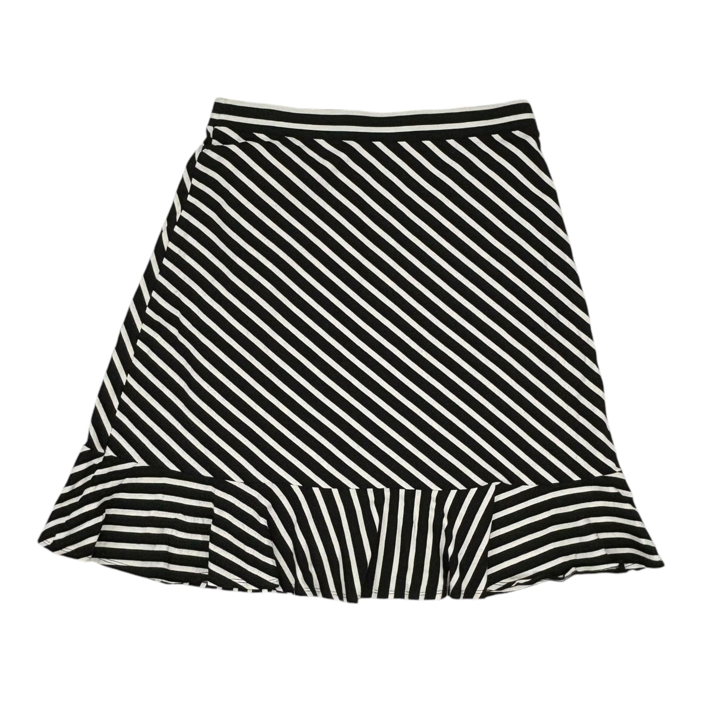 Skirt Mini & Short By Talbots In Black & Cream, Size:Mp