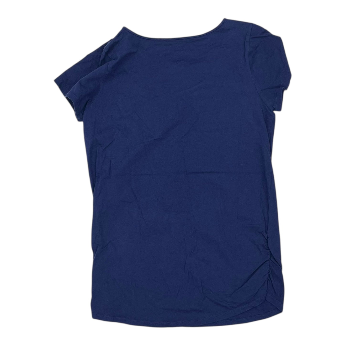 Mat Top Ss By Clothes Mentor In Blue, Size:L
