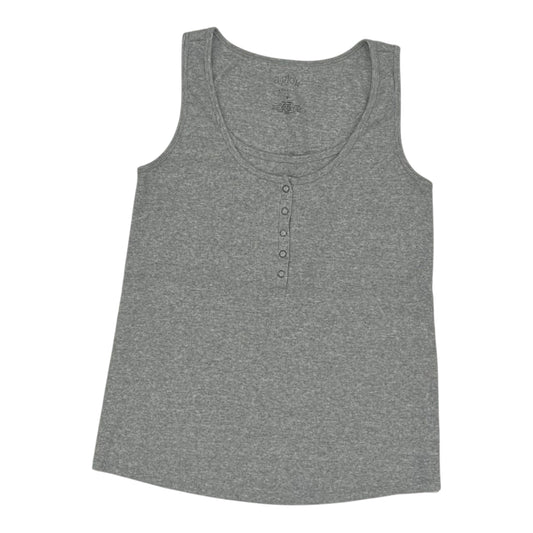 Mat Tank Top By A Glow In Grey, Size:M