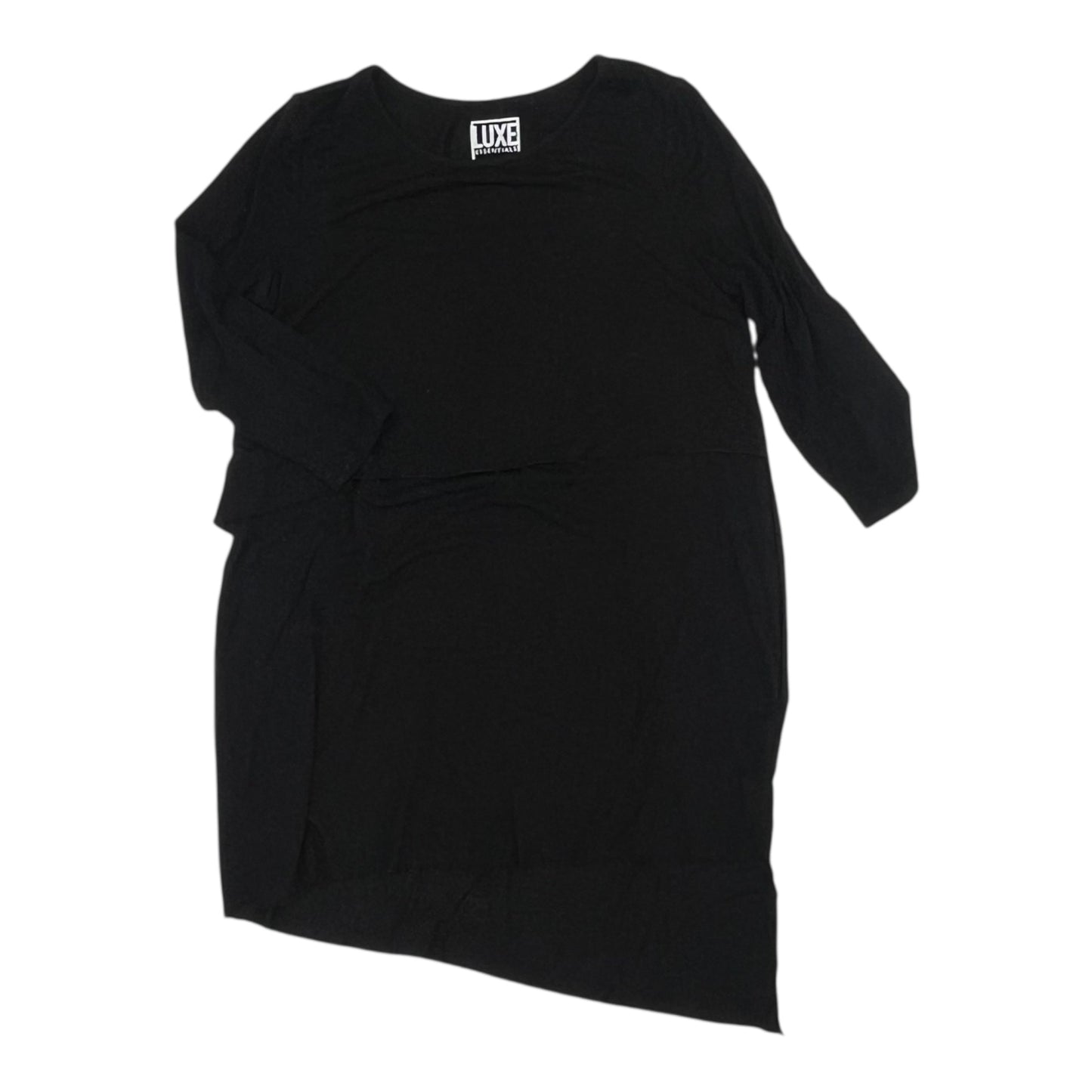 MATERNITY TOP LS by A PEA IN THE POD in BLACK, Size:XS