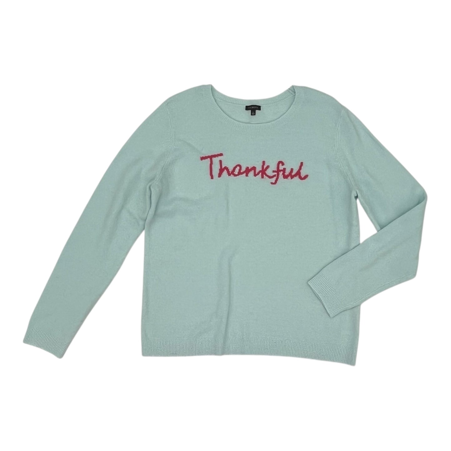 Sweater By Talbots In Blue, Size:L