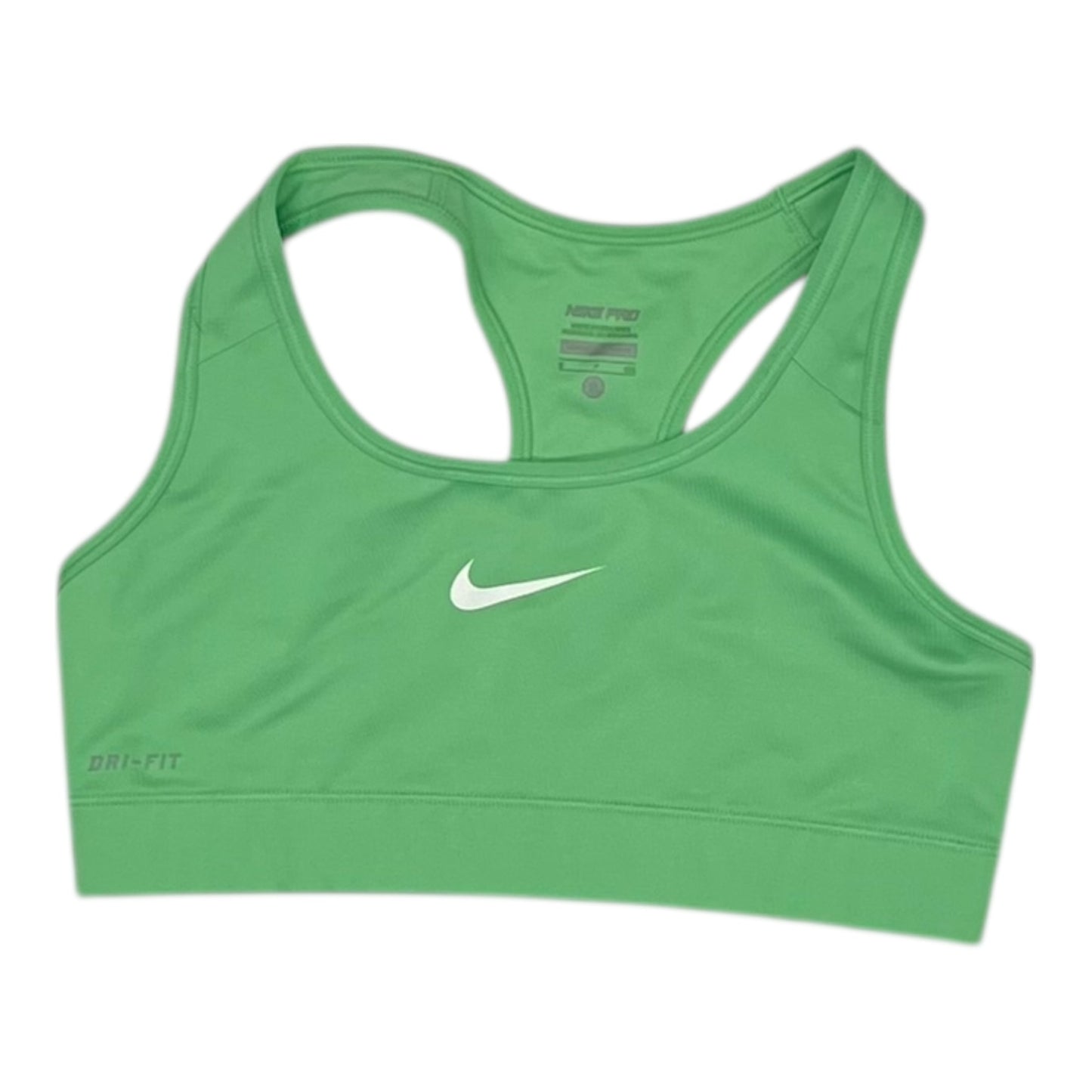 Athletic Bra By Nike In Green, Size:S
