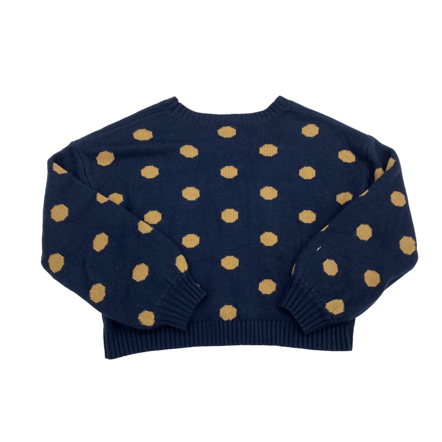 NAVY SWEATER CARDIGAN by BLU PEPPER Size:S