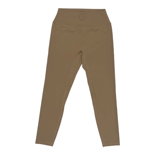 Athletic Leggings By Zyia In Tan, Size:S