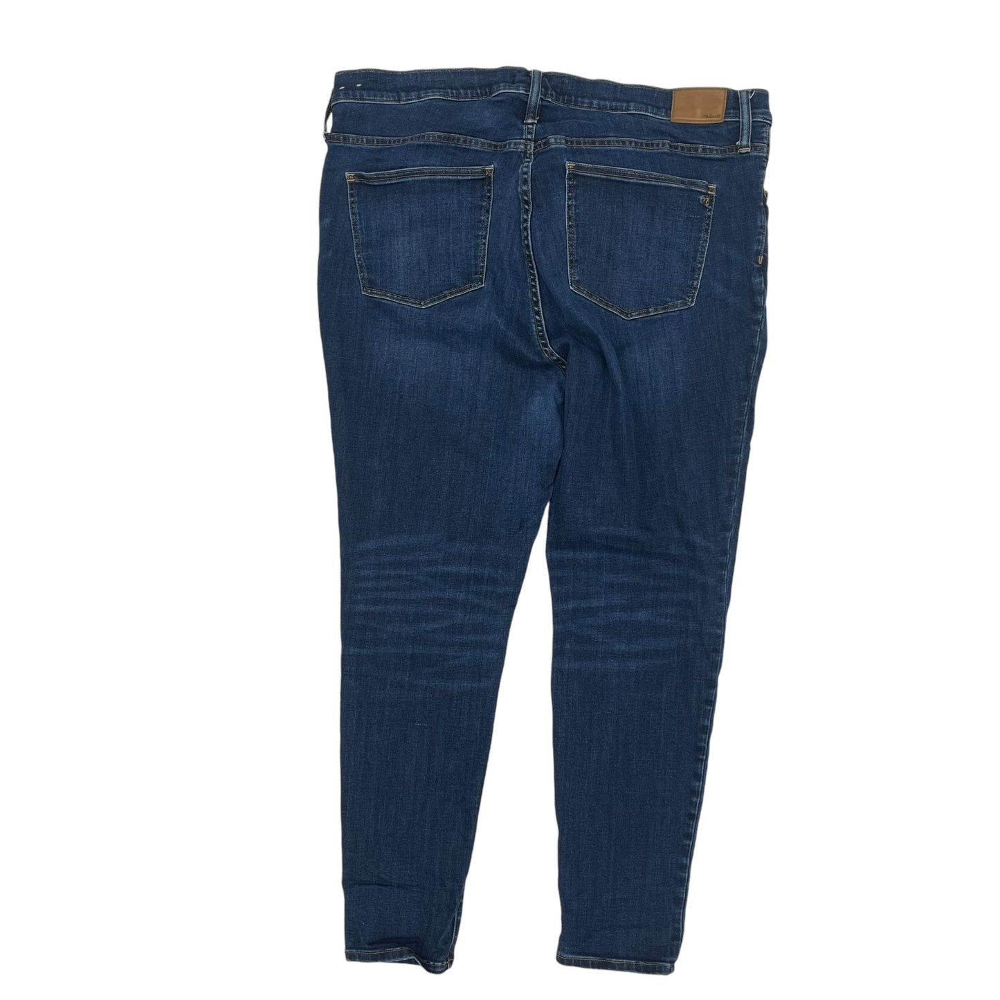 Jeans Skinny By Madewell In Blue Denim, Size:20