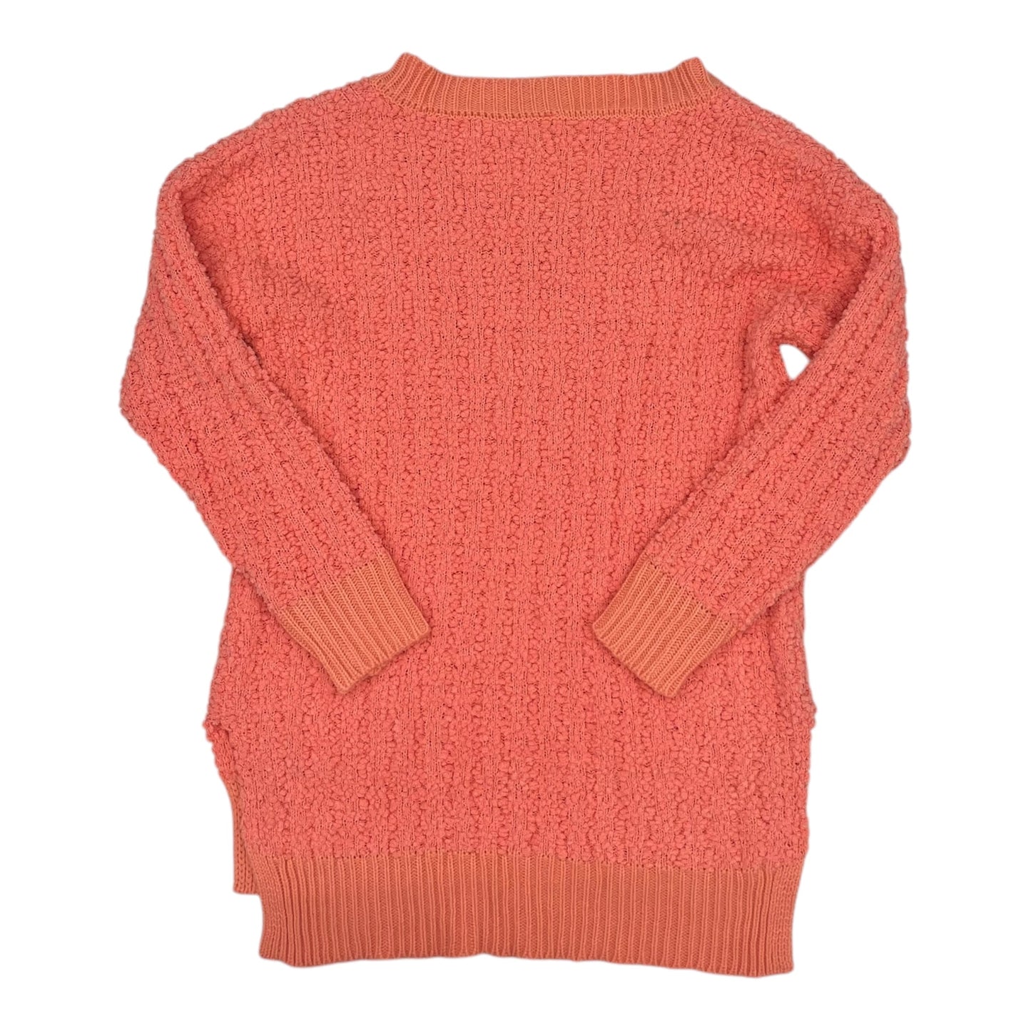 Sweater By Zenana Outfitters In Peach, Size:L