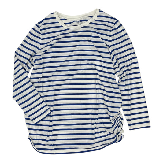 Mat Top Ls By Old Navy In Blue & White, Size:Xxl