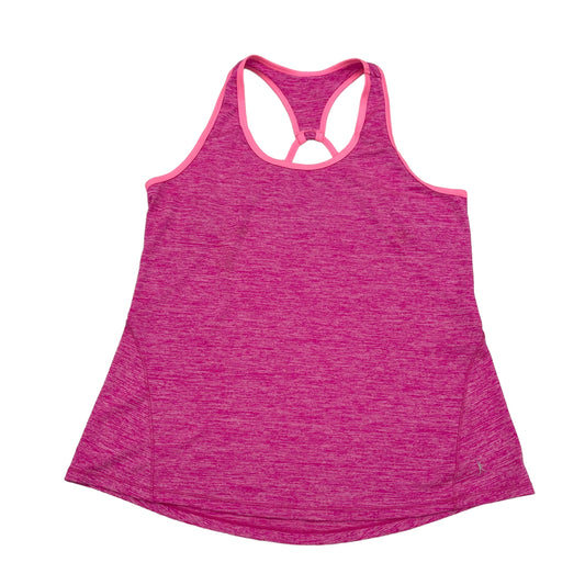 PINK ATHLETIC TANK TOP by DANSKIN NOW Size:L