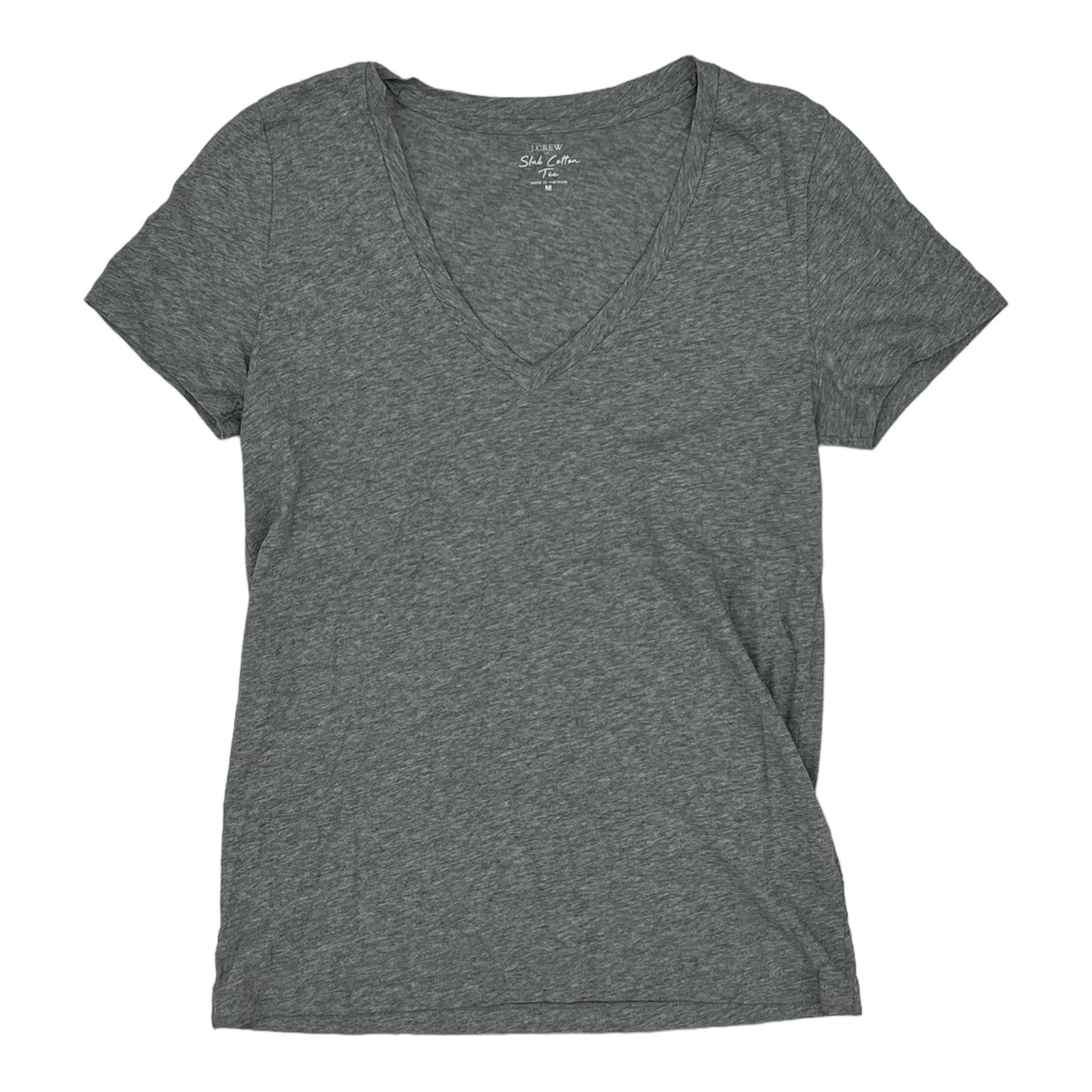 GREY TOP SS BASIC by J. CREW Size:M