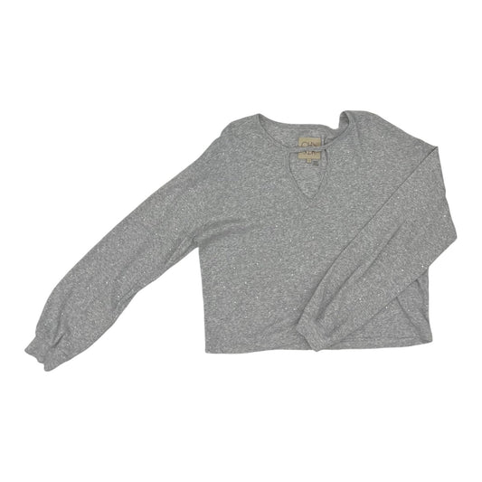 Top Ls By Chaser In Grey, Size:S