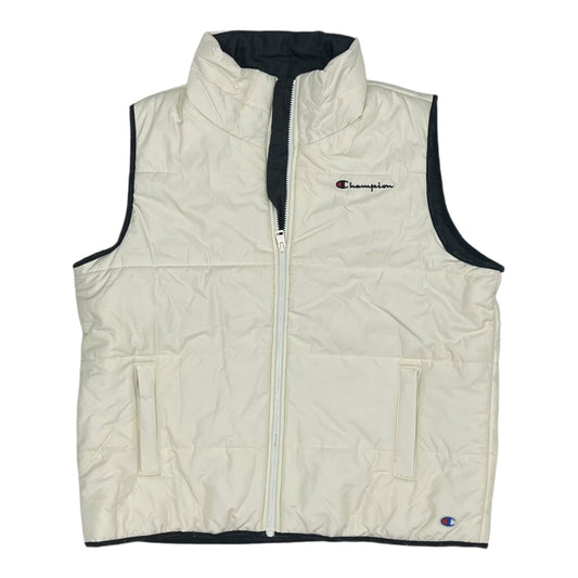 Vest Puffer & Quilted By Champion In Cream, Size:Xl