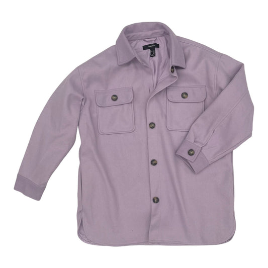 Jacket Other By Forever 21 In Purple, Size:M