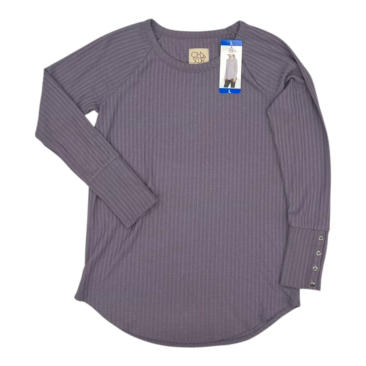 Top Ls By Chaser In Purple, Size:L