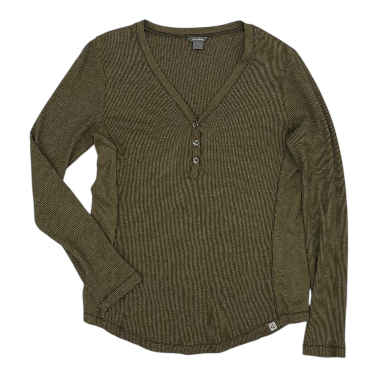 Top Ls By Eddie Bauer In Green, Size:S