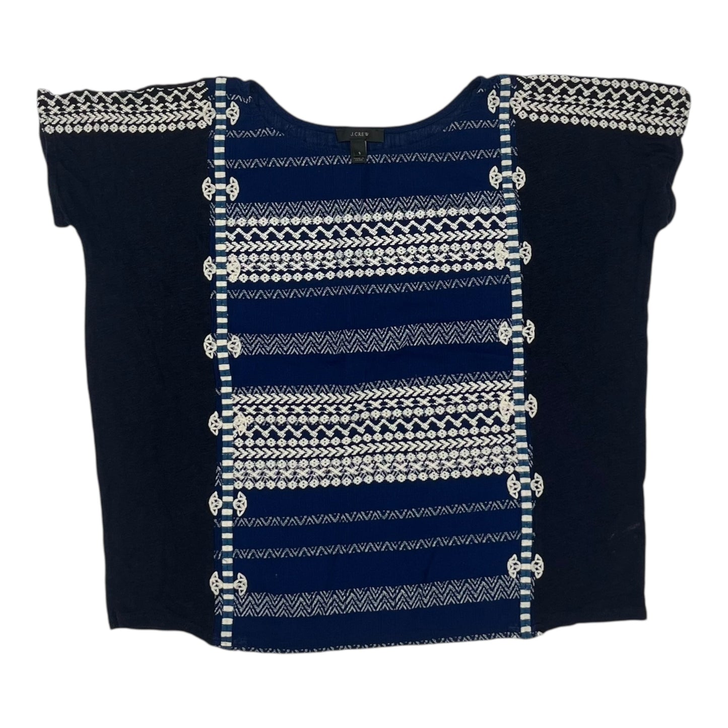 Top Ss By J. Crew In Blue, Size:S