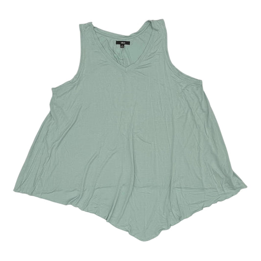 Tank Top By Ellos In Blue, Size:4X