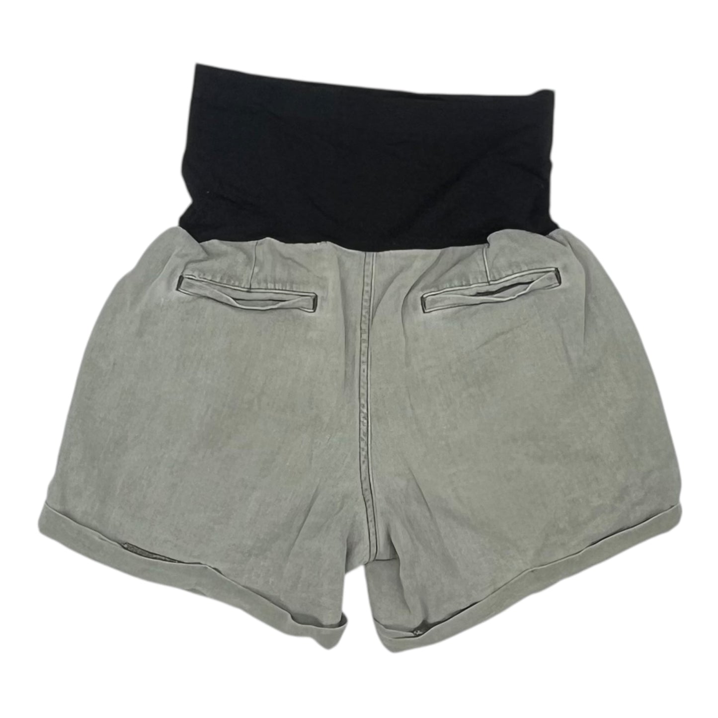 Mat Shorts By A Glow In Green, Size:10