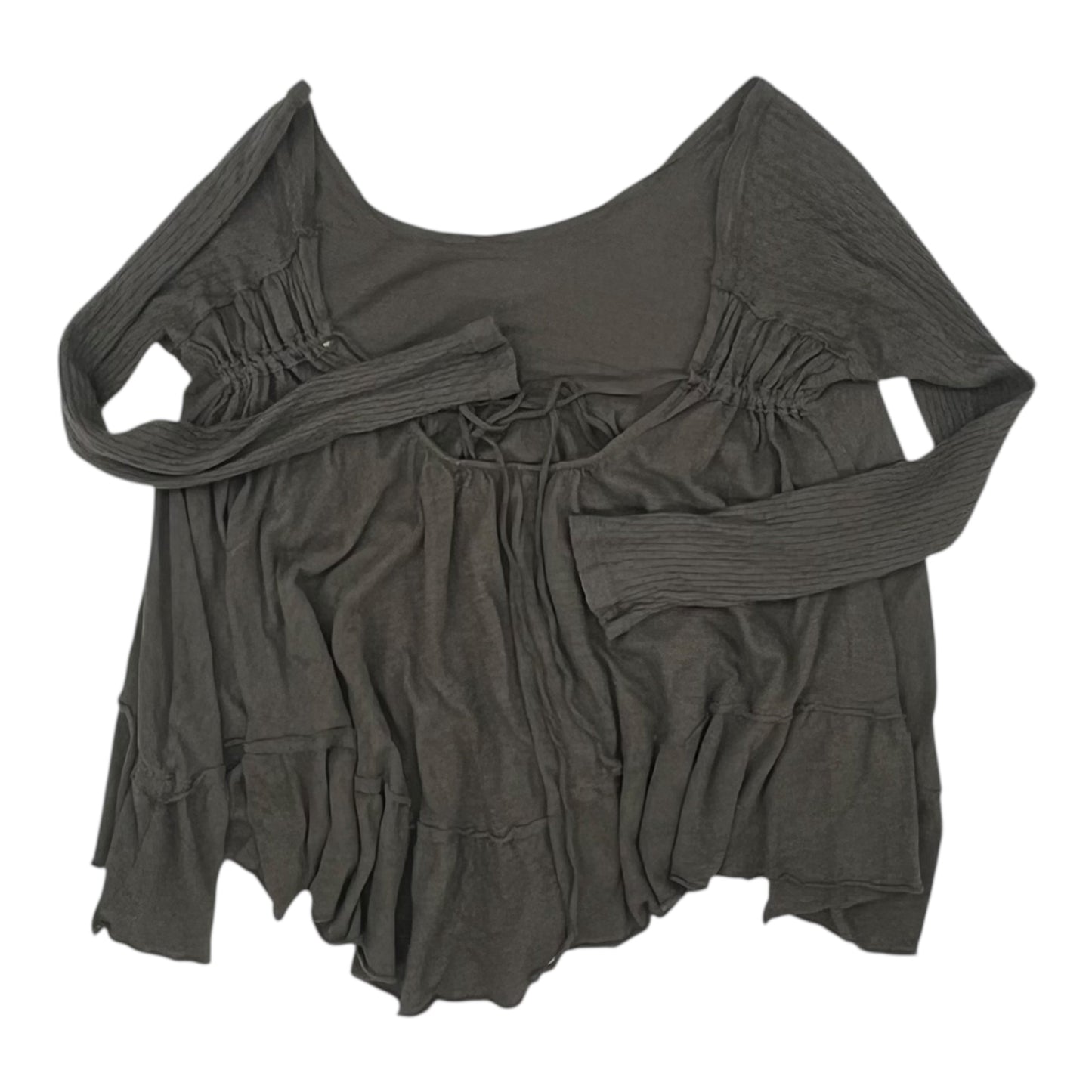 TOP LS by WE THE FREE in GREY, Size:L