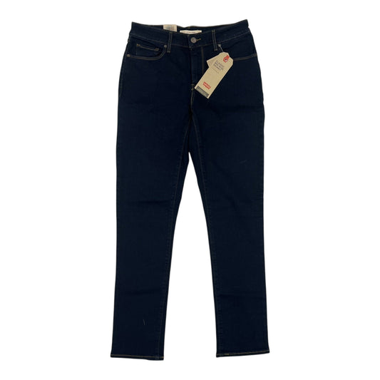 Jeans Skinny By Levis In Blue Denim, Size:6