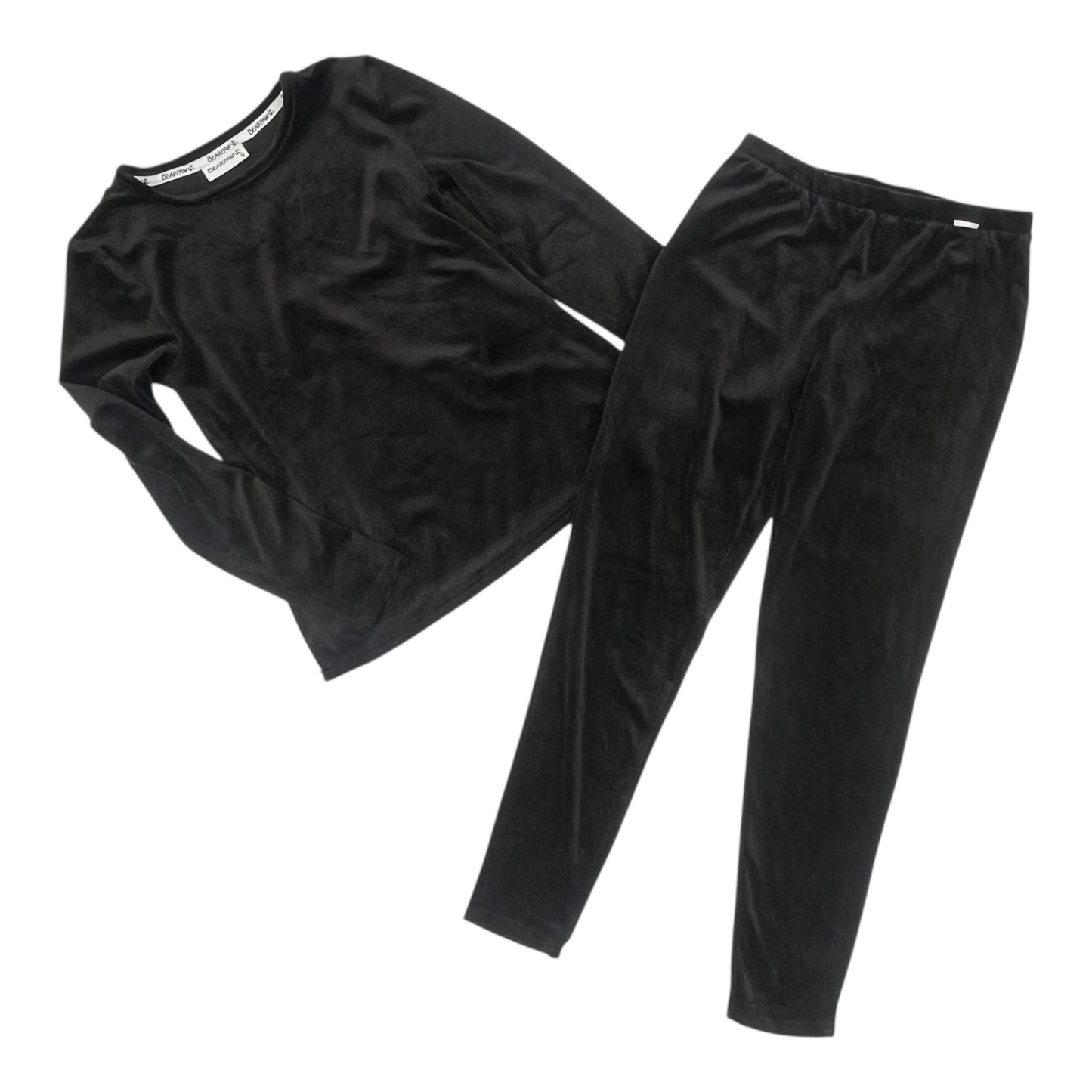 Lounge Set Pants By Bearpaw In Black, Size:S