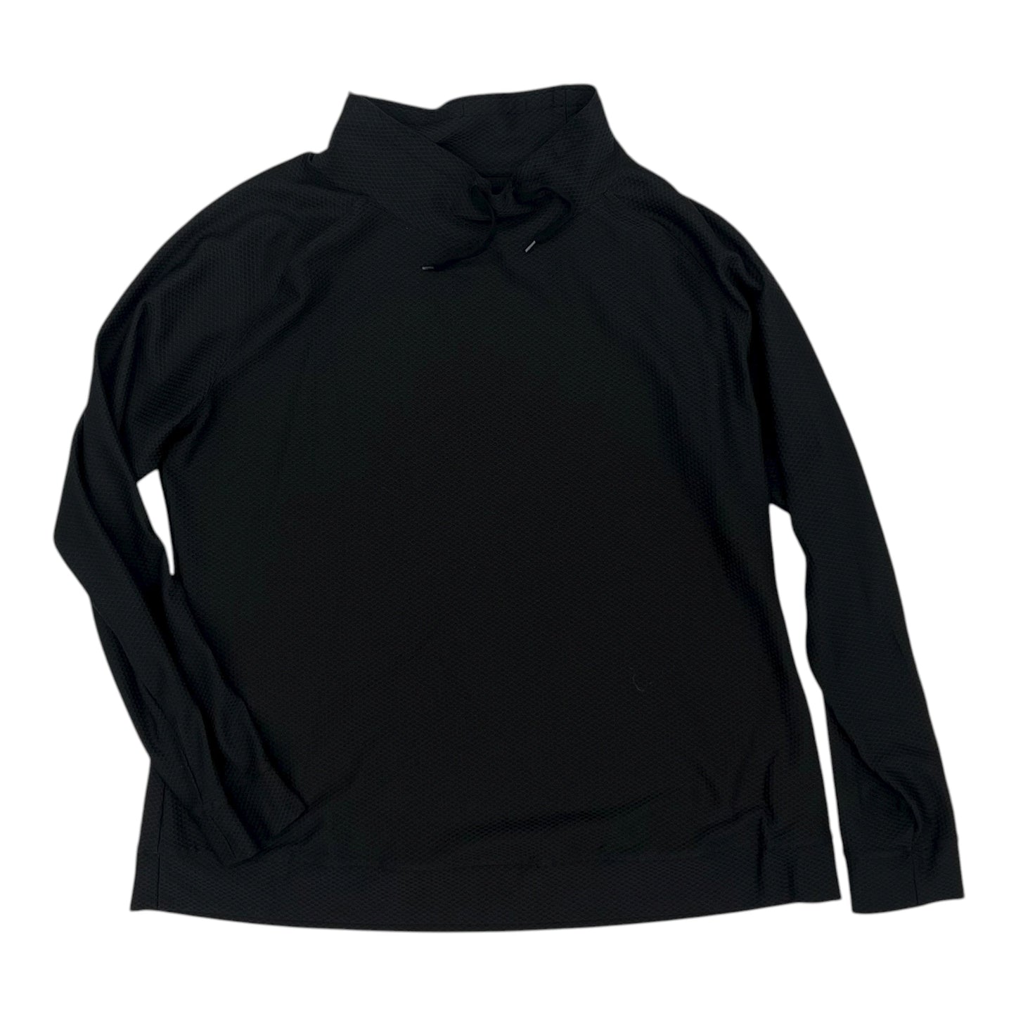 Athletic Top Ls Collar By Slazenger In Black, Size:Xxl