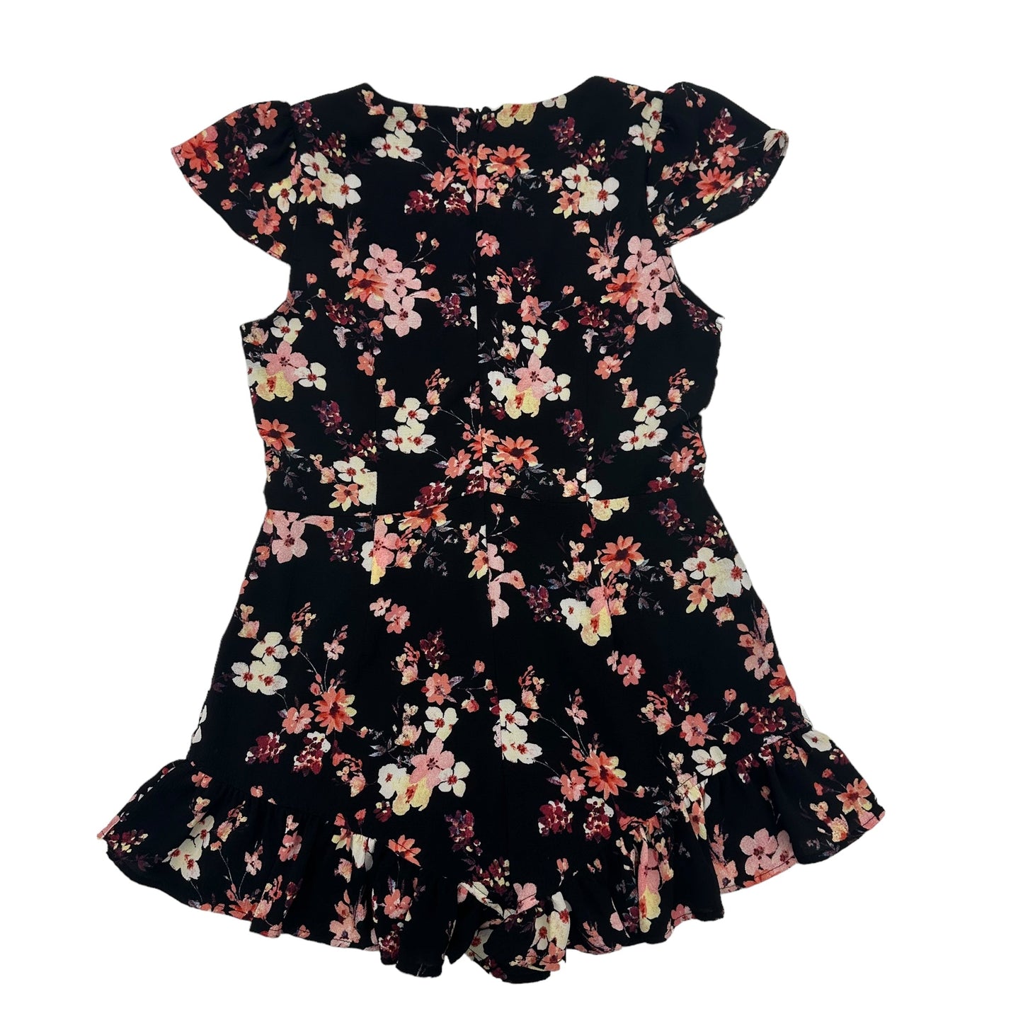 BLACK & PINK ROMPER by BLU PEPPER Size:L