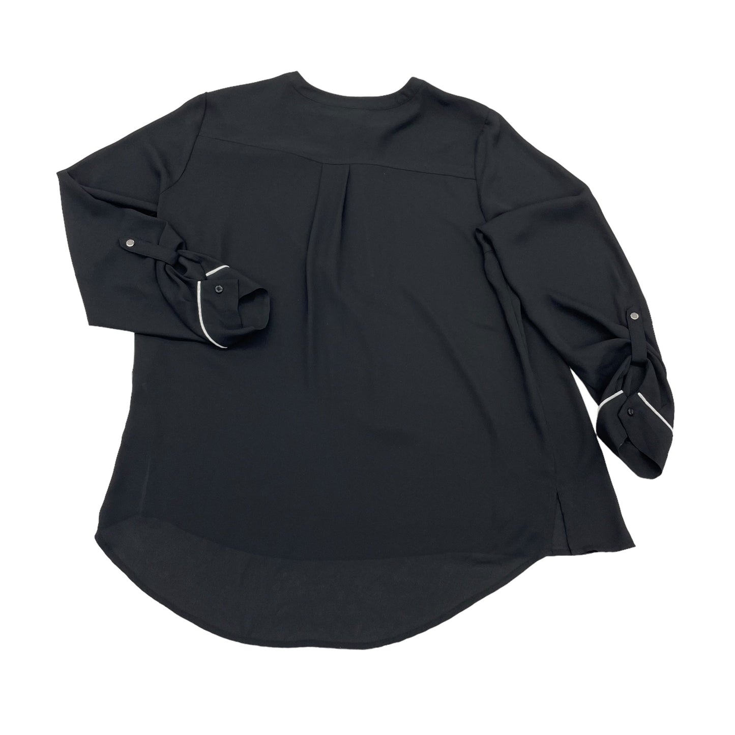 BLACK BLOUSE LS by APT 9 Size:L