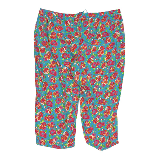 Pajama Pants By Cacique In Blue, Size:3X