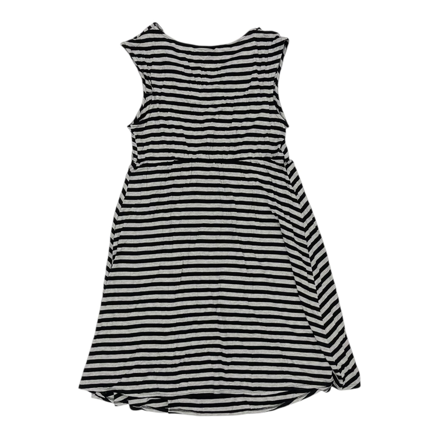 Mat Dress By Motherhood In Black & Grey, Size:L