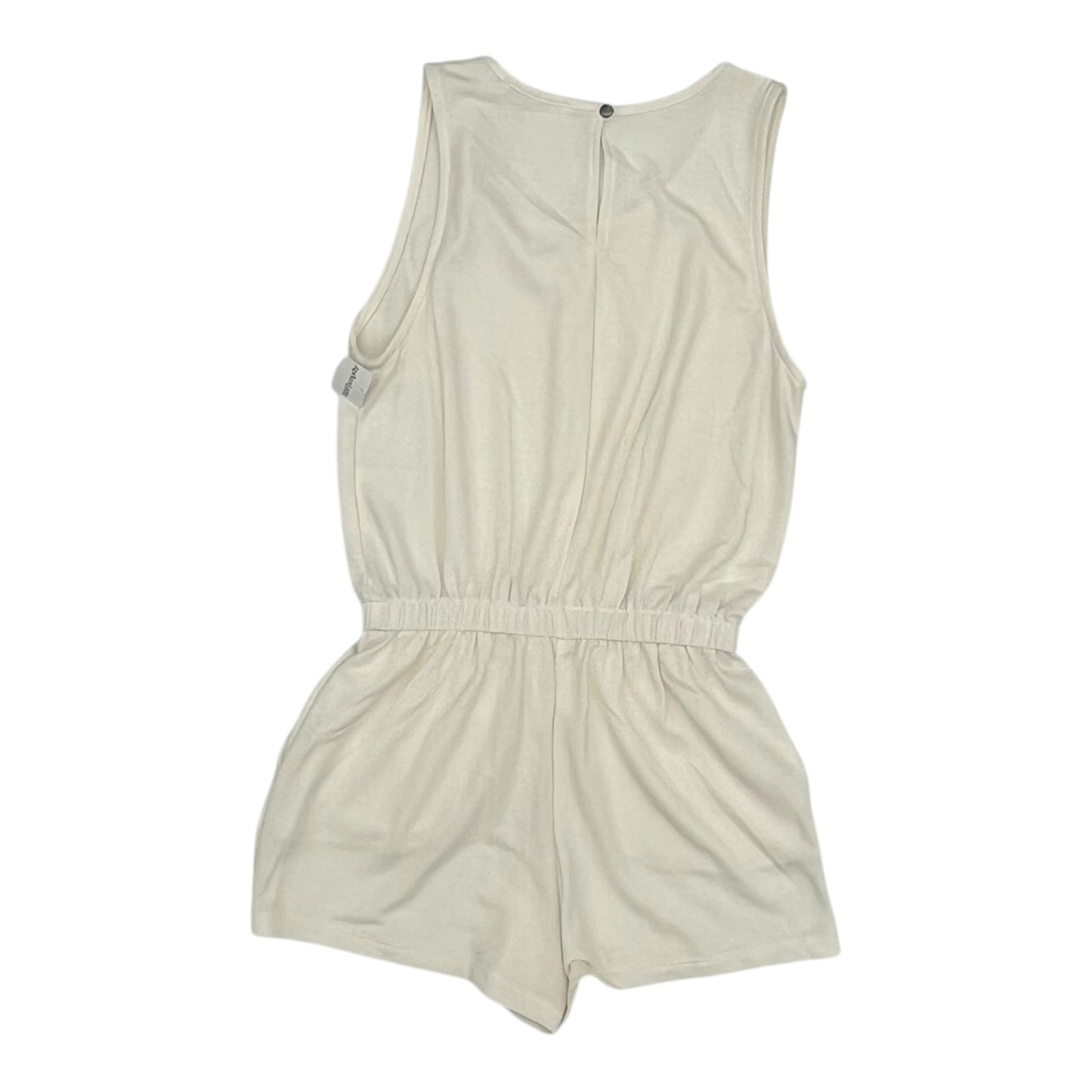 Romper By Clothes Mentor In Cream, Size:M