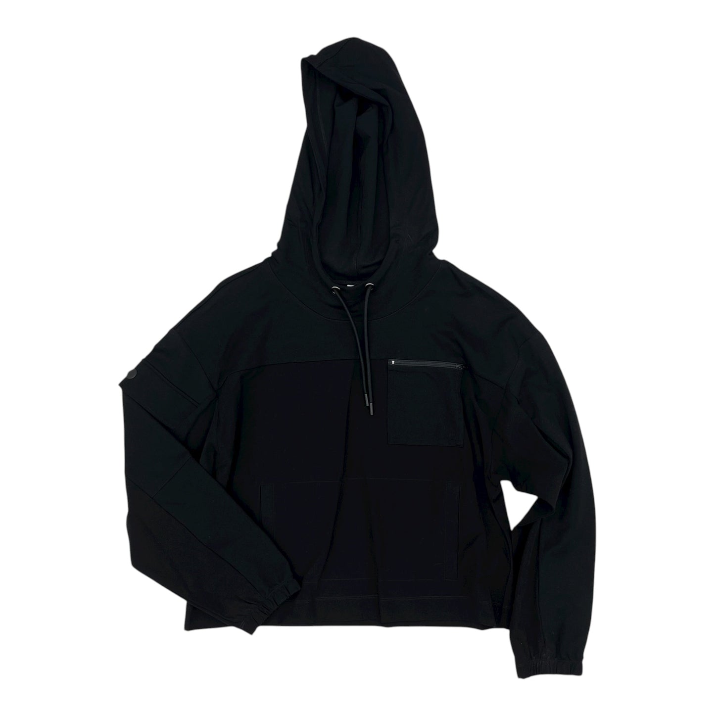 Sweatshirt Hoodie By Cabi In Black, Size:L