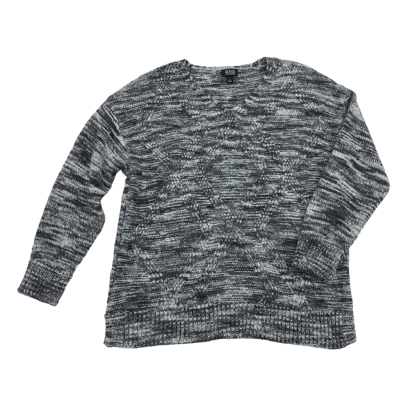 GREY ANA SWEATER, Size L