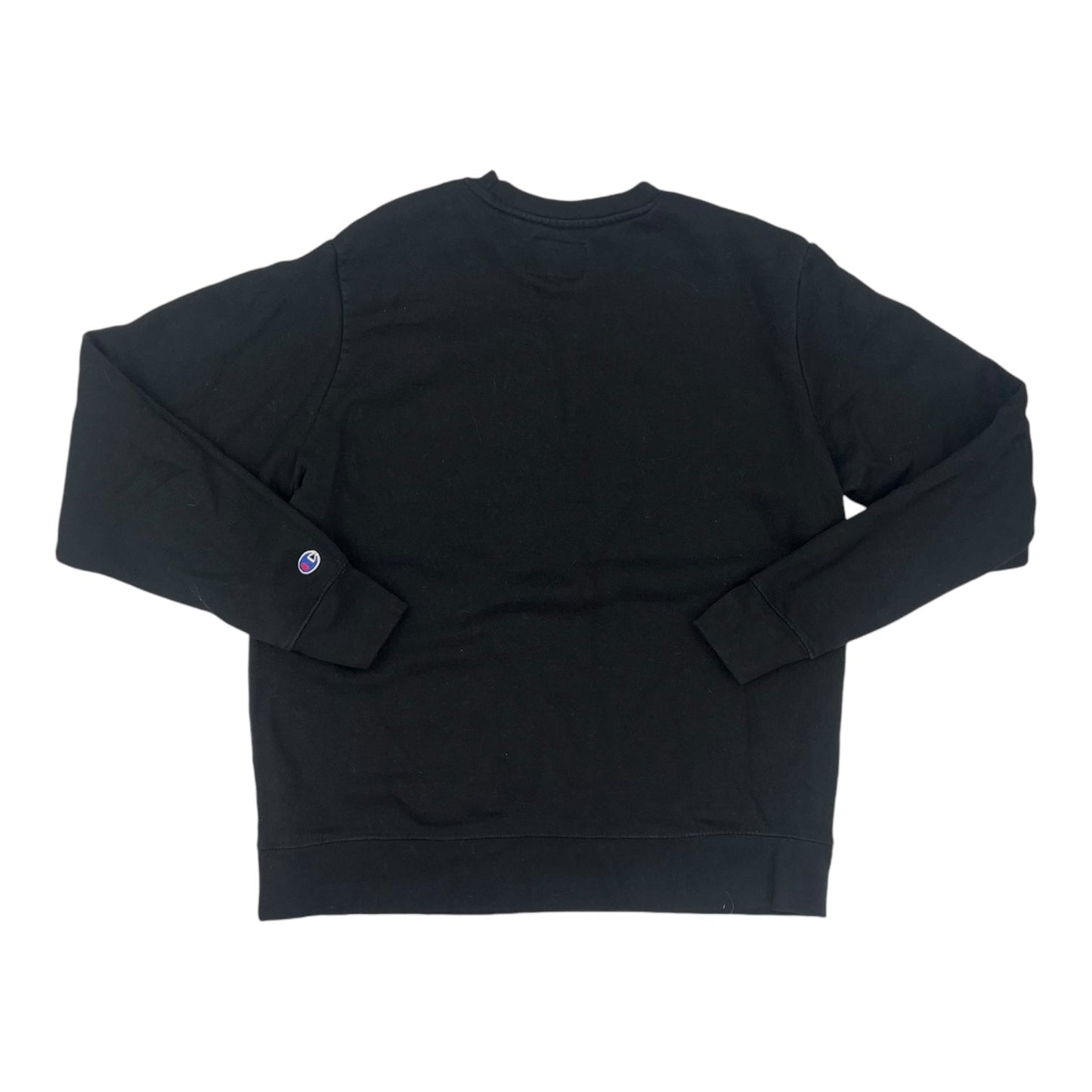 Athletic Sweatshirt Crewneck By Champion In Black, Size:L