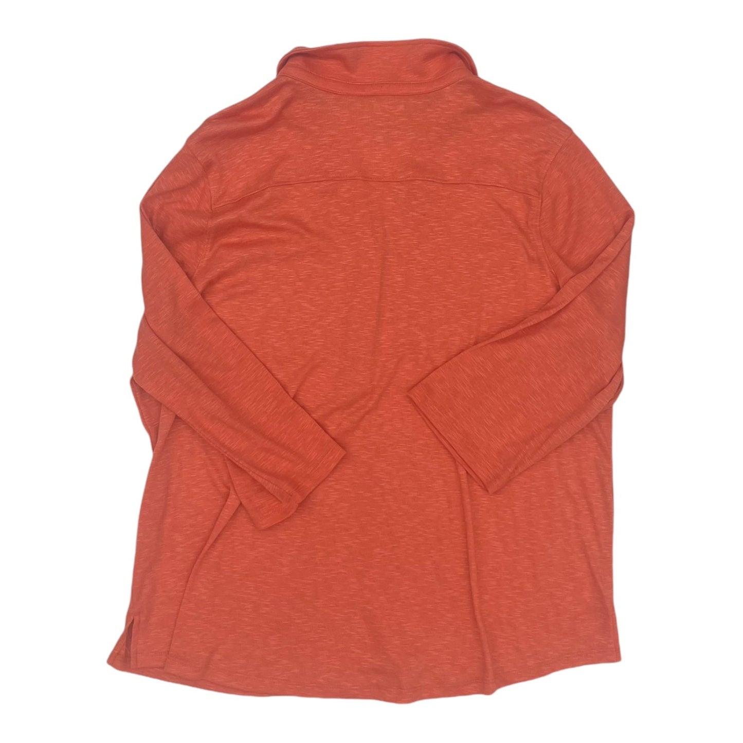 Top 3/4 Sleeve By Sonoma In Orange, Size:2X