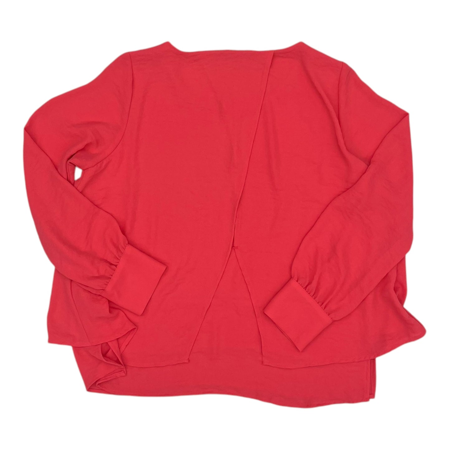 Blouse Ls By Apt 9 In Coral, Size:M