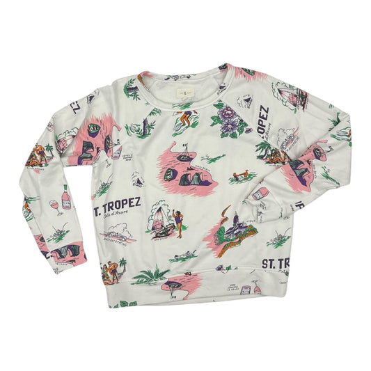 Sweatshirt Crewneck By Lou And Grey In White, Size:Xs