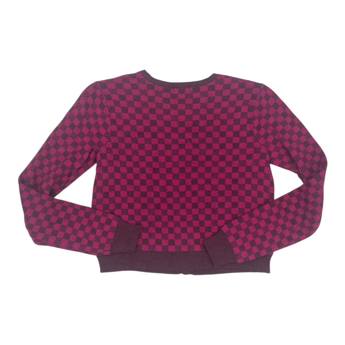 Sweater Cardigan By Wild Fable In Pink & Purple, Size:L