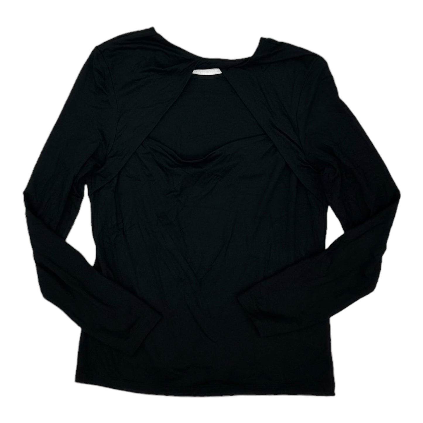 BLACK TOP LS by BANANA REPUBLIC Size:L