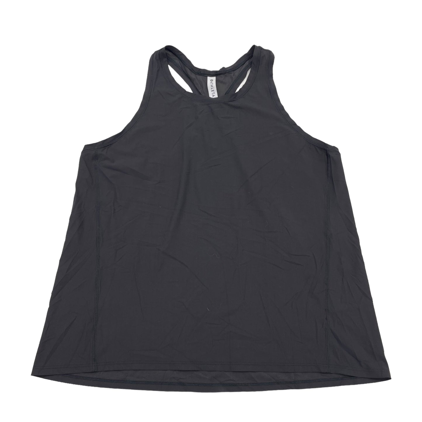 BLACK ATHLETIC TANK TOP by ATHLETA Size:L