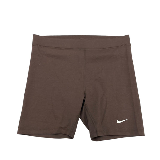 BROWN ATHLETIC SHORTS by NIKE APPAREL Size:1X