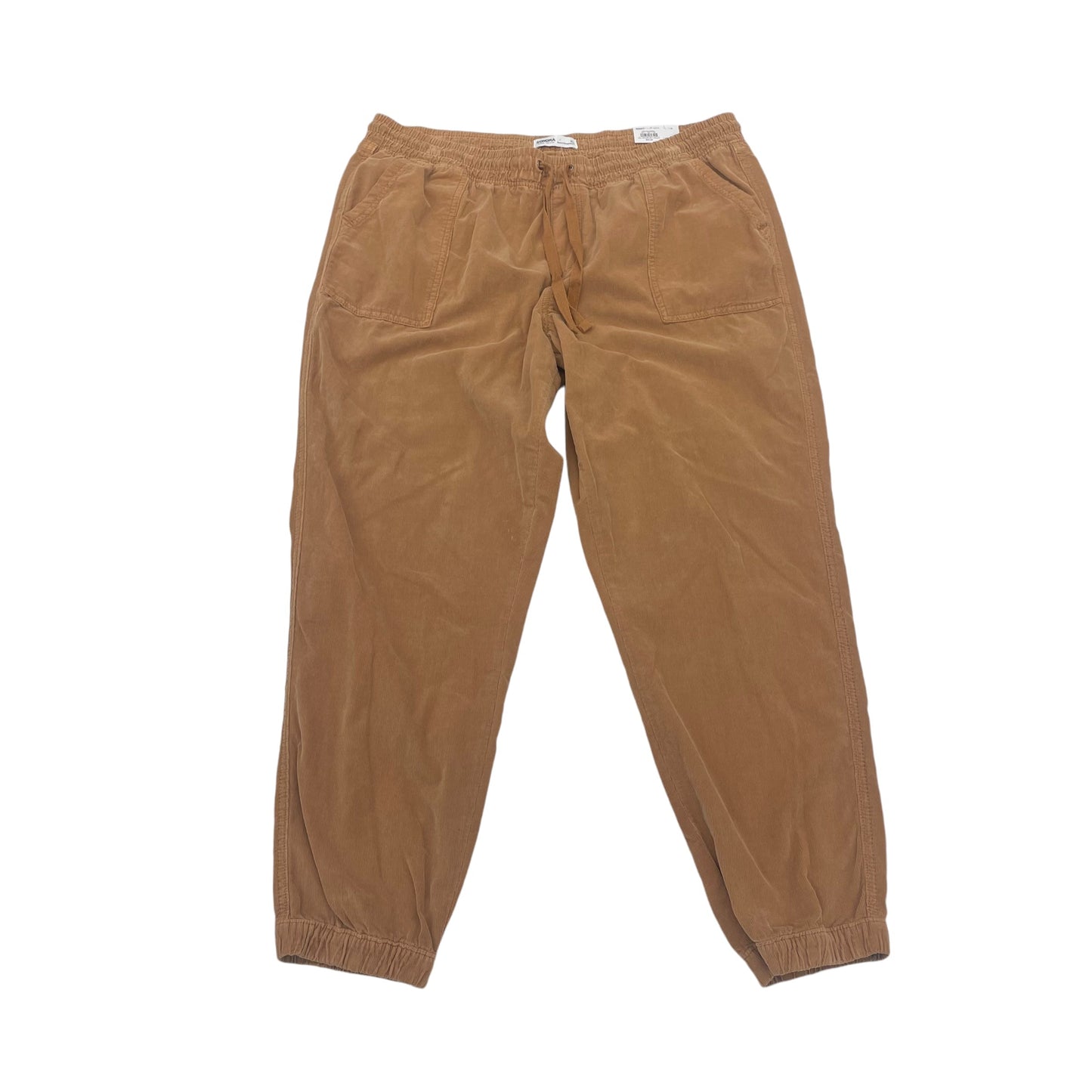 Pants Joggers By Sonoma In Tan, Size:Xl